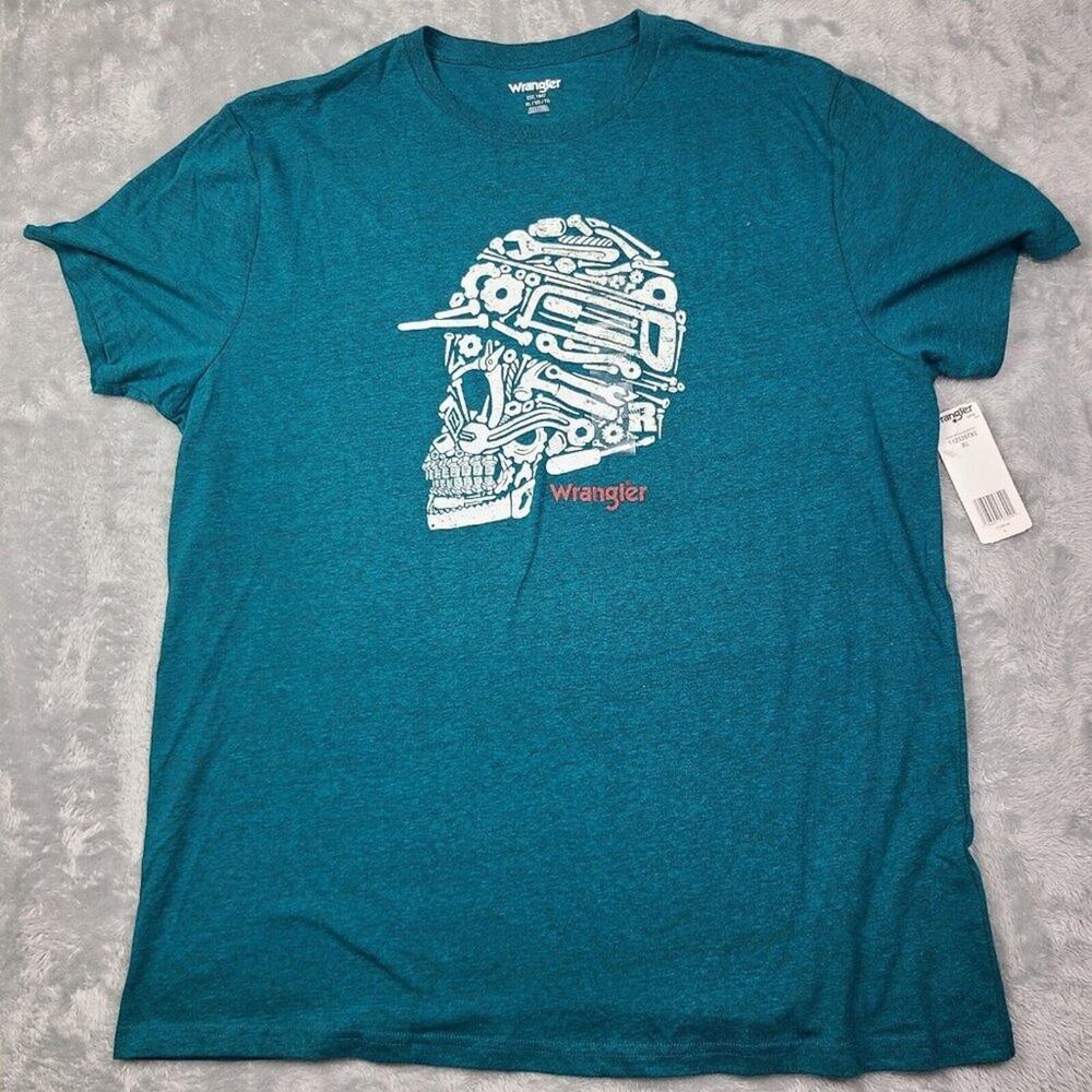 Wrangler‎ Men's Skull Graphic T-Shirt  X-Large